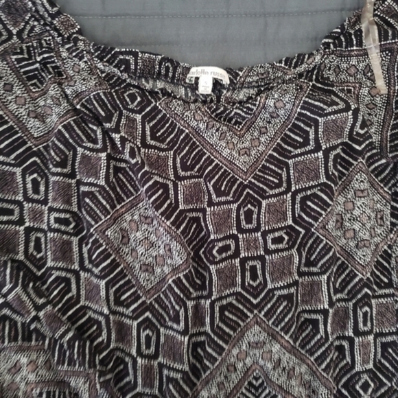 Charlotte RUSSE BLACK AND GREY ROMPER JUMPSUIT SIZE SMALL - Picture 5 of 15